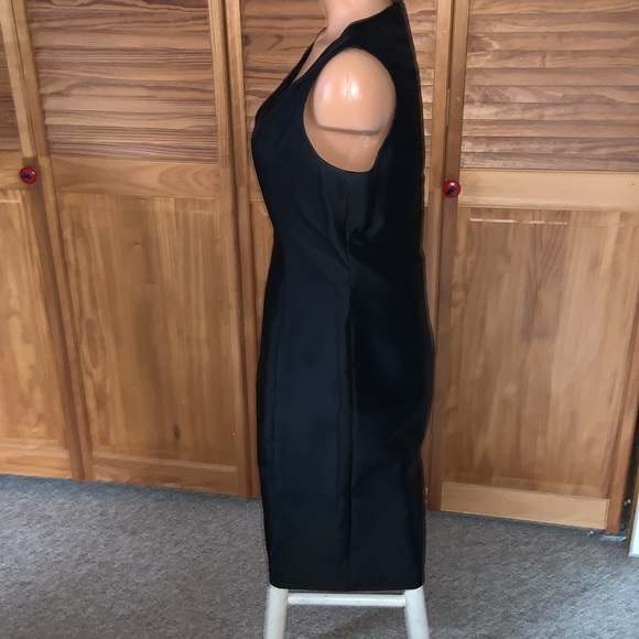 B Michael America size 10 couture shift dress & swing jacket plum purple & black - Picture 7 of 16